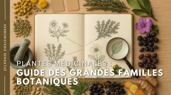 Plantes médicinales : Guide des grandes familles botaniques - Herboristerie Sensathé
